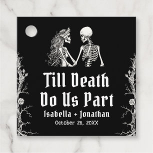 Halloween Skelette Bis Dass Der Tod Uns Scheidet H Geschenkanhänger