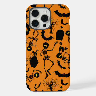 Halloween-Skelette makabrer Tanz iPhone 15 Pro Max Hülle