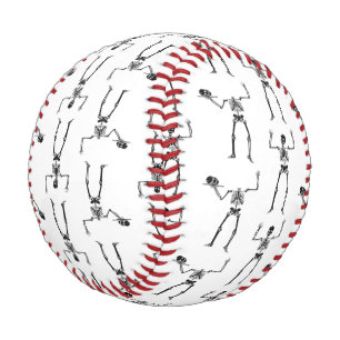 Halloween Skelette, Trick oder Treat, Boo Baseball