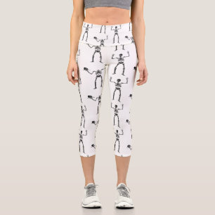 Halloween Skelette, Trick oder Treat, Boo Capri Leggings