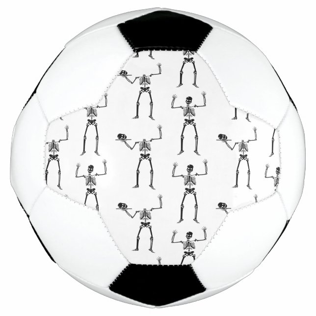 Halloween Skelette, Trick oder Treat, Boo Fußball (Vorderseite)