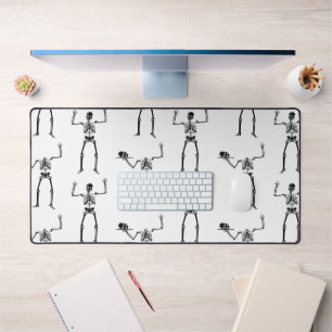 Halloween Skelette, Trick oder Treat, Boo Schreibtischunterlage