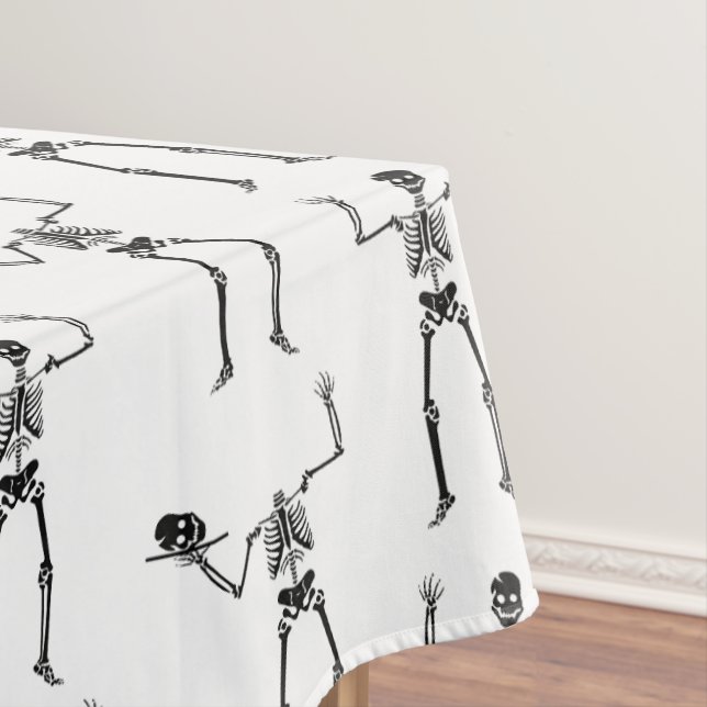 Halloween Skelette, Trick oder Treat, Boo Tischdecke (Beispiel)