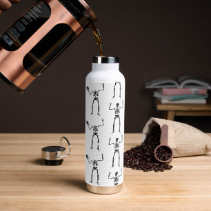 Halloween Skelette, Trick oder Treat, Boo Trinkflasche