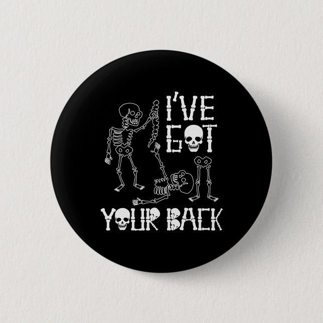 Halloween Skeletts Ich Got Ihre CK-Kostüme Männer  Button (Vorderseite)