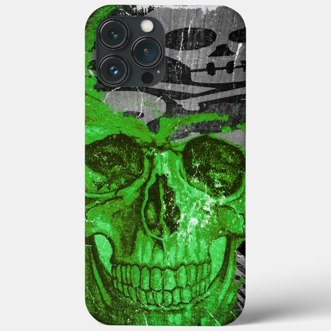 Halloween Skull #4 Case-Mate iPhone Hülle (Rückseite)