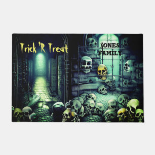 Halloween Skull Cellar Doormat Fußmatte