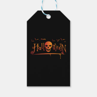 Halloween Skull Geschenkanhänger