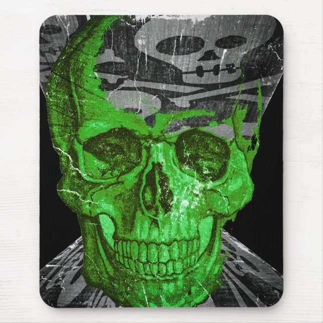 Halloween Skull Mousepad (Vorne)