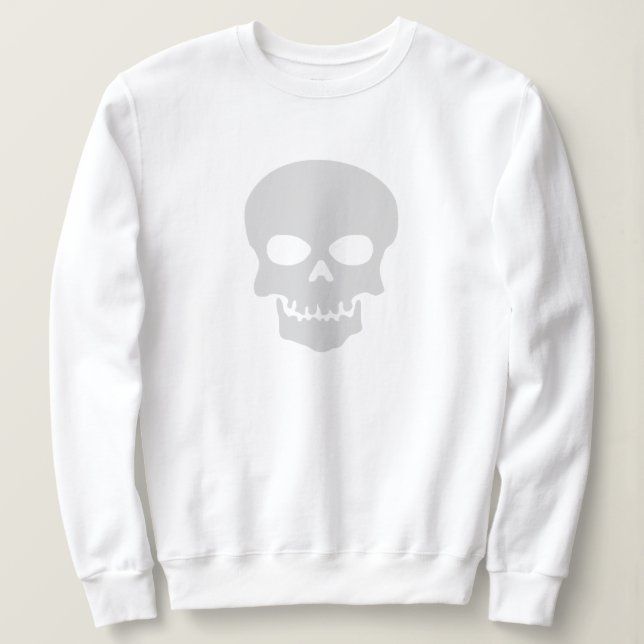 Halloween Skull Sweatshirt (Design vorne)