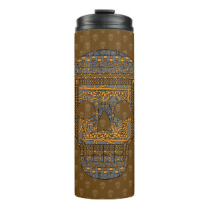 Halloween Skull Thermal Tumbler Thermosbecher
