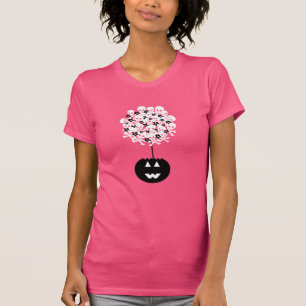 Halloween Skull Topiary T-Shirt