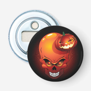 Halloween Skull und Pumpkin Flaschenöffner