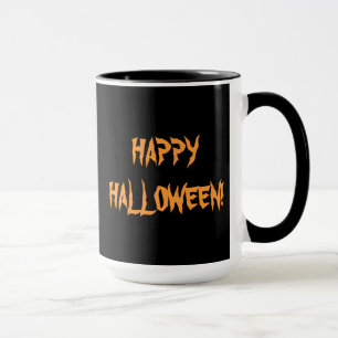 Halloween Skull und Pumpkin-Tasse Tasse