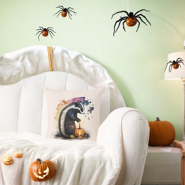 Halloween Skunk und Spider Kissen (Von Creator hochgeladen)