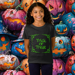 Halloween Slime Green Trick oder Treat T-Shirt