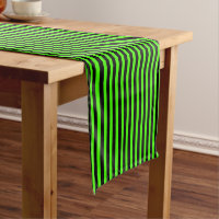 Halloween Slime Green und Black Strip