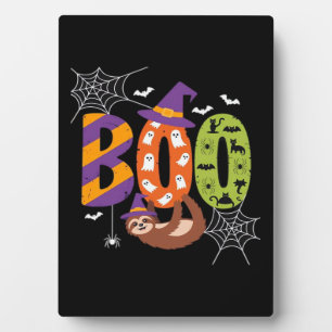 Halloween Sloth Boo Lazy Essential T - Shirt Fotoplatte
