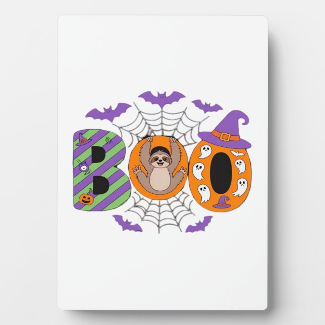 Halloween Sloth Cute Essential T-Shirt Fotoplatte (Vorderseite)