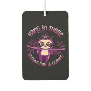 Halloween Sloth (ver.1) Klassischer T - Shirt Autolufterfrischer