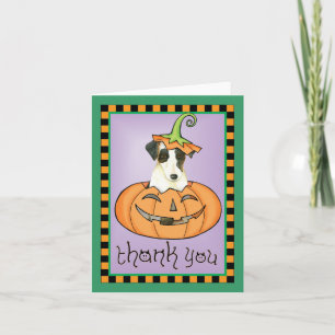 Halloween Smooth Fox Terrier Danke