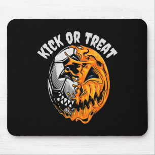 Halloween Soccer Skeleton Mousepad