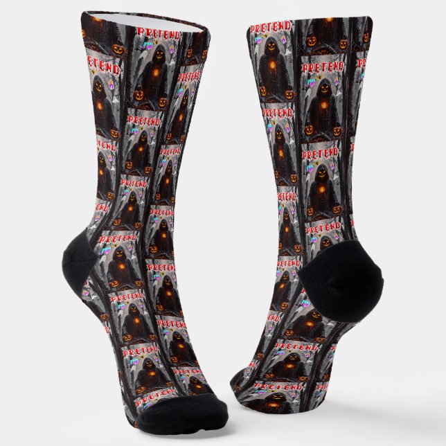 Halloween Socken (Gewinkelt)