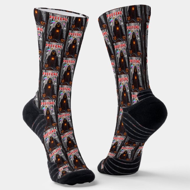 Halloween Socken (Gewinkelt)