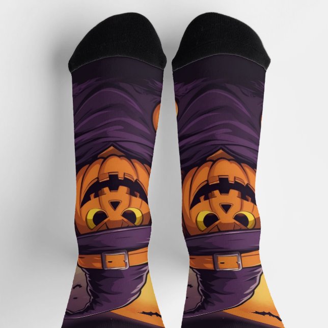 Halloween- Socken (Oben)
