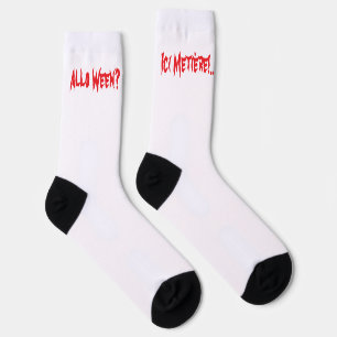 Halloween-Socken Humor Socken