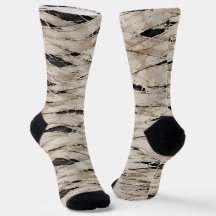 Halloween-Socken Mumie - Beige Binden