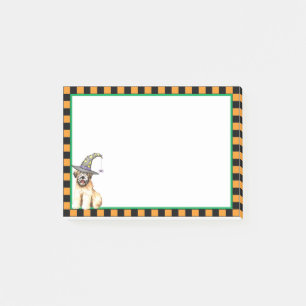 Halloween Soft Coated Wheaten Terrier Post-it Klebezettel