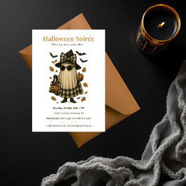 Halloween-Soirée Dark Elegance Einladung | Gruseli