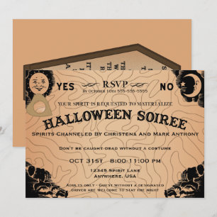 Halloween Soiree Spirit Board Einladung