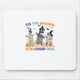 Halloween-Sonographie Retro Tis The Season Ultrasc Mousepad