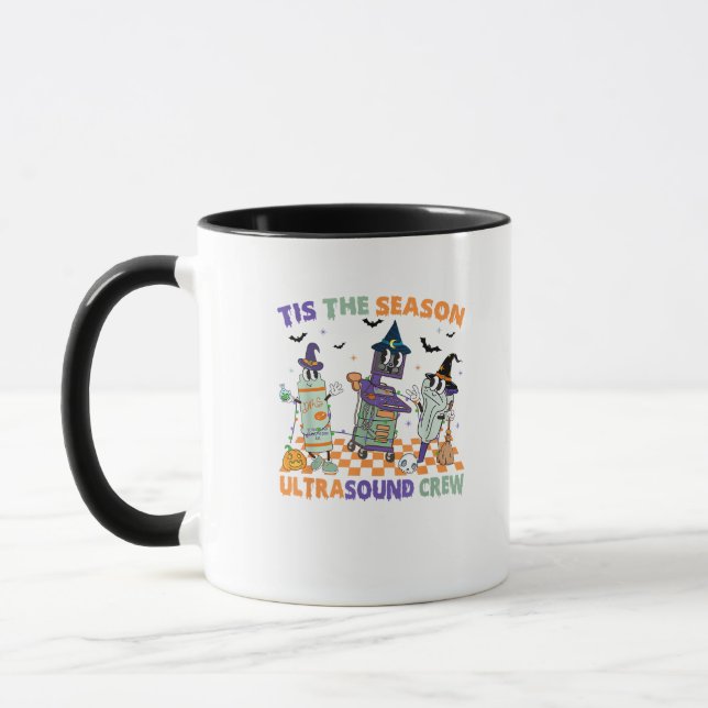 Halloween Sonography Retro Tis The Season Ultrasou Tasse (Links)