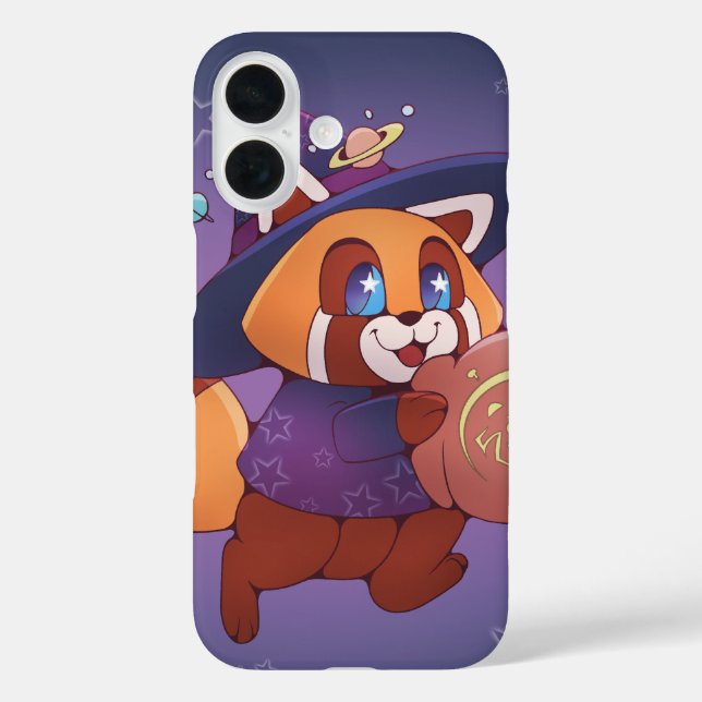 Halloween Space Panda Case-Mate iPhone Hülle (Rückseite)