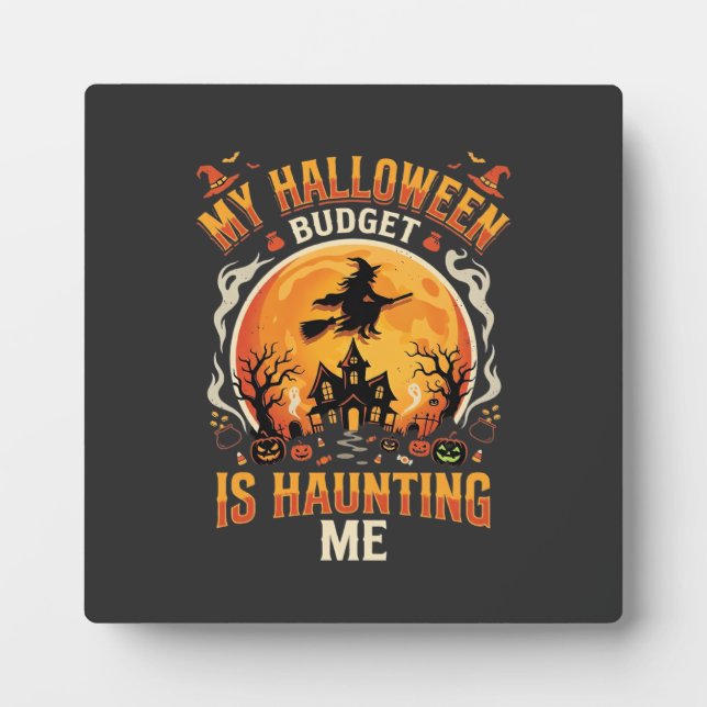 Halloween-Spargast-Ort Fotoplatte (Vorderseite)