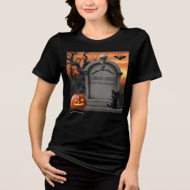 Halloween-Spaß "Anita Newhart" Tri-Blend Shirt