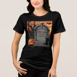 Halloween-Spaß "Barry M Deep" Tri-Blend Shirt