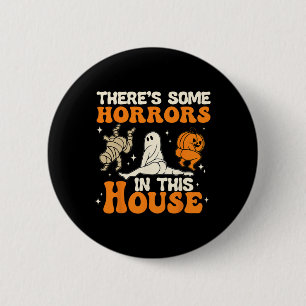Halloween-Spaß in diesem Haus gibt es ein paar Hor Button