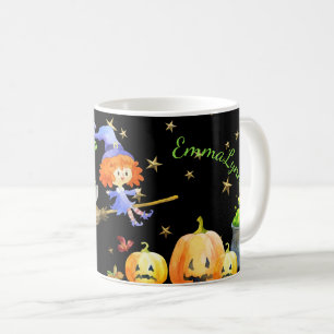 Halloween Spaß Lila Rotzunge Grün Kaffeetasse