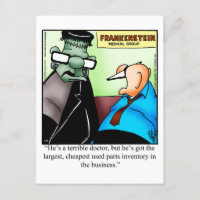 Halloween Spaß Postcard