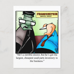 Halloween Spaß Postcard Postkarte