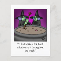 Halloween Spaß Postcard