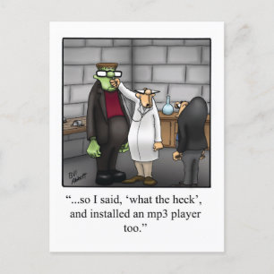 Halloween Spaß Postcard Postkarte