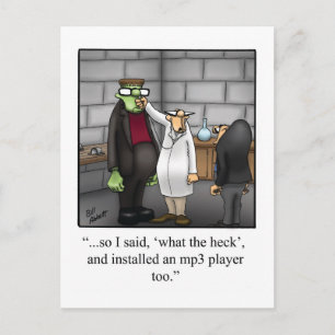 Halloween Spaß Postkarten "Spectickles"