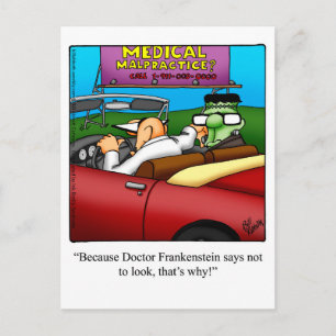 Halloween Spaß Postkarten "Spectickles"