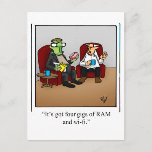 Halloween Spaß Postkarten "Spectickles"