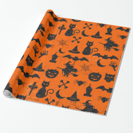 Halloween-Spaß-Thema Geschenkpapier